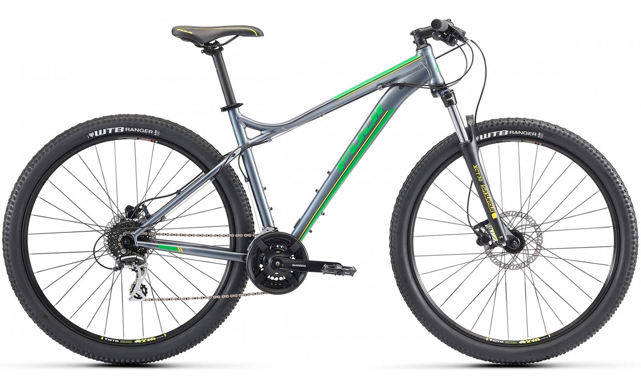 Фотография Велосипед Fuji NEVADA 1.7 29" (2020) 2020 Серо-зеленый